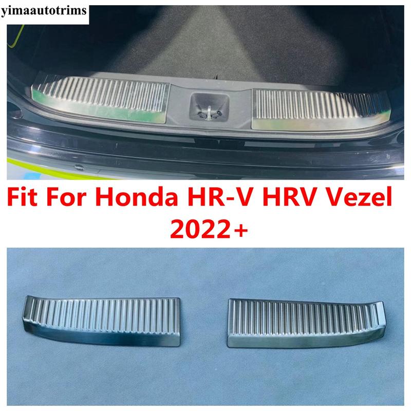 For Honda HR-V HRV Vezel Rear Bumper Sill Scuff Plate Protector Guard Cover Trim Overlay Car Stainless Steel Accessories
For Honda HR-V HRV Vezel Rear Bumper Sill Scuff Plate Protector Guard Cover Trim Overlay Car Stainless Steel Accessories