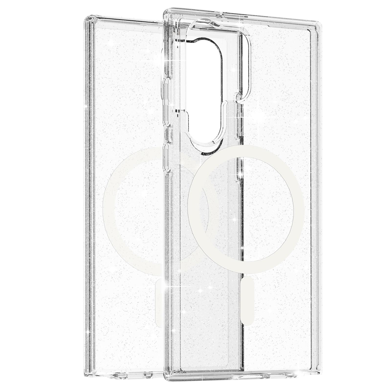 For Samsung Galaxy S23 Ultra Magnetic Clear Case Hard PC Soft TPU Glitter Phone Cover Transparent
For Samsung Galaxy S23 Ultra Magnetic Clear Case Hard PC Soft TPU Glitter Phone Cover Transparent