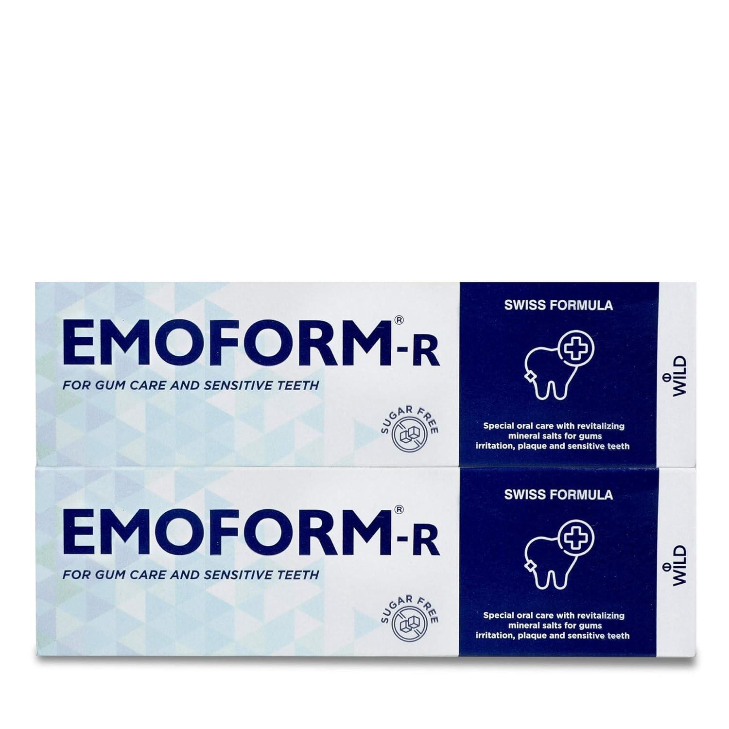 Emoform R Toothpaste For Gum Care & Sensitive Teeth Pack of 2 150 gm N120 3B085VQ82QR
Emoform R Toothpaste For Gum Care & Sensitive Teeth Pack of 2 150 gm N120 3B085VQ82QR
