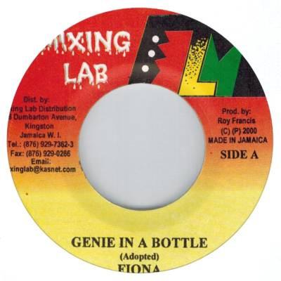 7inch Record FIONA / ZALLY - Genie In A Bottle / Stop Talk NONE Mixing Lab 2000 Jamaica Reggae, Ska & Dub Used
7inch Record FIONA / ZALLY - Genie In A Bottle / Stop Talk NONE Mixing Lab 2000 Jamaica Reggae, Ska & Dub Used