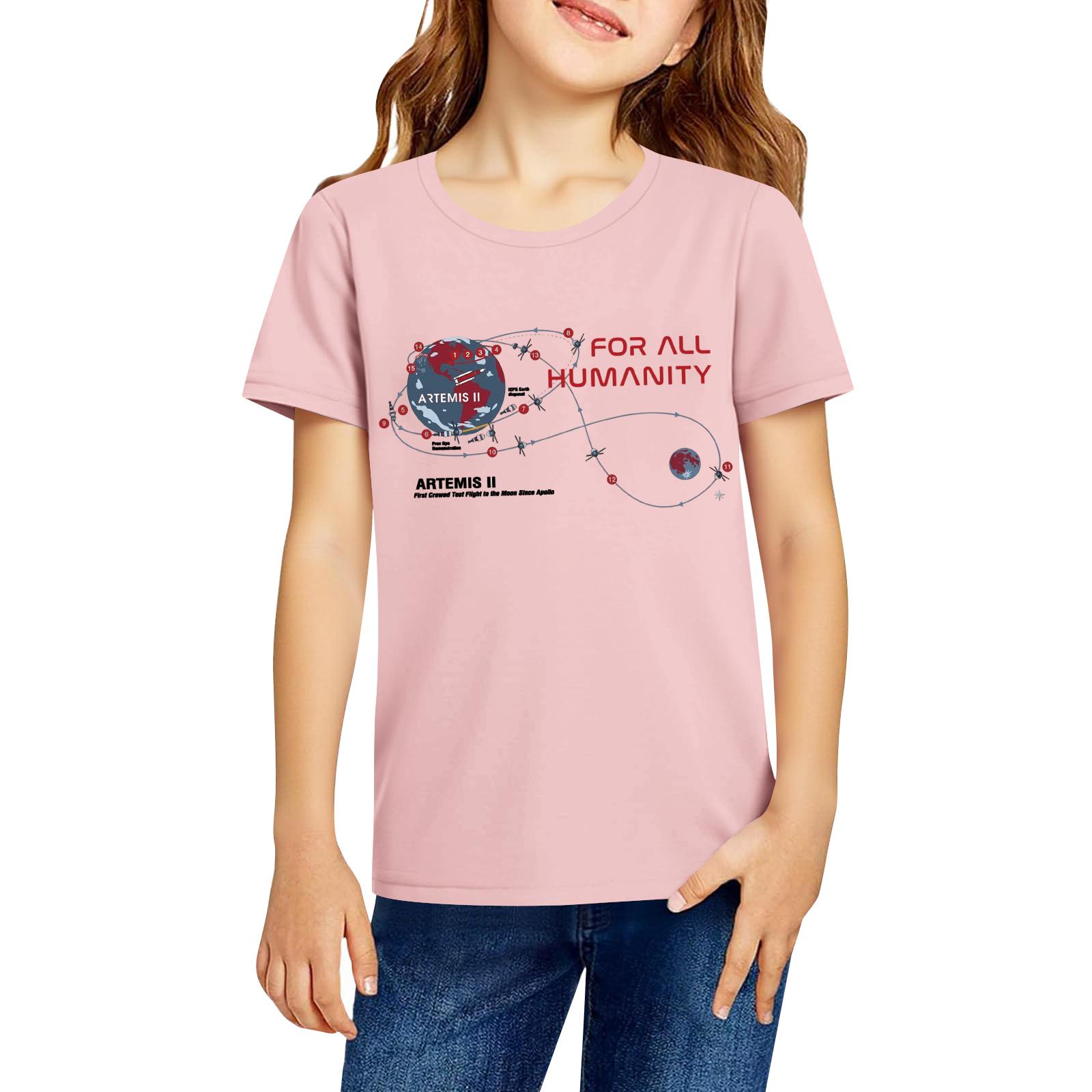 Children s Casual Short Sleeve T-Shirt Artemis II Space Mission Graphic Print Comfortable Fit Lightweight Fabric Suitable for Everyday Wear 120 розовый
Children s Casual Short Sleeve T-Shirt Artemis II Space Mission Graphic Print Comfortable Fit Lightweight Fabric Suitable for Everyday Wear 120 розовый