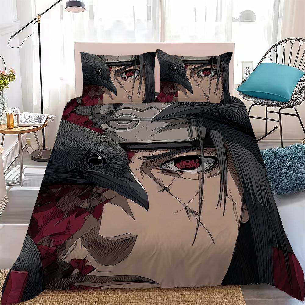 N-Naruto Anime Fashion Duvet Cover Set Home Style Bedding Soft Laundry Cotton Bed 3 Piece Set Student Dormitory Gift 135x200cm
N-Naruto Anime Fashion Duvet Cover Set Home Style Bedding Soft Laundry Cotton Bed 3 Piece Set Student Dormitory Gift 135x200cm