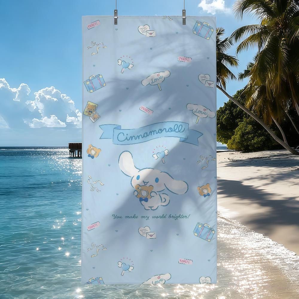 Sa C-Cinnamoroll cute Towel Quick Drying Beach Towels Are Suitable For Swimming Pools Camping Yoga And The Gym W40*H60(CM)
Sa C-Cinnamoroll cute Towel Quick Drying Beach Towels Are Suitable For Swimming Pools Camping Yoga And The Gym W40*H60(CM)
