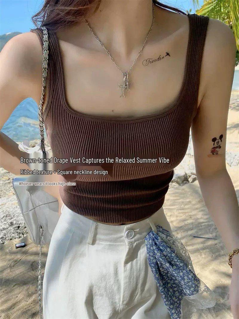 Mei Jia Yuan Women s Strappy Top, Square Neck, Padded Cups, Ribbed Short Bra, New Spring/Summer Style. One Size (80-130 jin) серый
Mei Jia Yuan Women s Strappy Top, Square Neck, Padded Cups, Ribbed Short Bra, New Spring/Summer Style. One Size (80-130 jin) серый