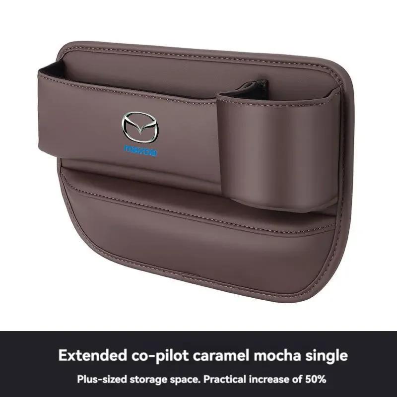 2025 Hot Leather Car Seat Side Storage Box Filler Side Storage Pocket With Cup Holder For Mazda CX-3 CX-5 CX-7 CX-9 3 Axela 6 De
2025 Hot Leather Car Seat Side Storage Box Filler Side Storage Pocket With Cup Holder For Mazda CX-3 CX-5 CX-7 CX-9 3 Axela 6 De