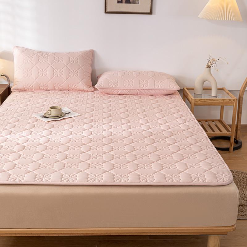 1 шт. стеганые толстые наматрасники, водонепроницаемые чехлы для матрасов, всесезонные эластичные угловые ремни, подходят для кровати шириной до 30 см 180x200cm 1pcs