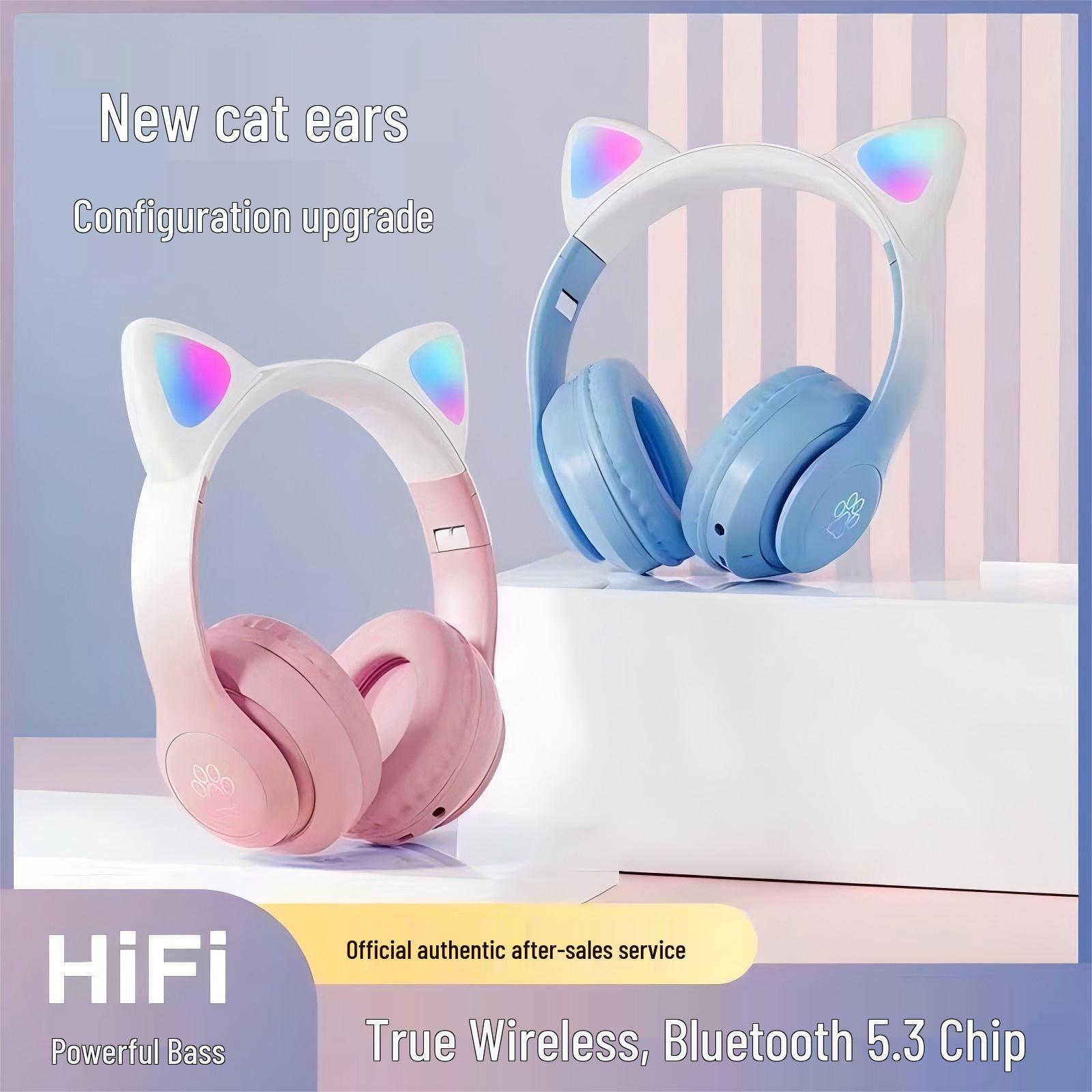 Wireless Over-Ear Cat Ear Bluetooth Headset STN-28 - Cute Gradient Design фіолетовий
Wireless Over-Ear Cat Ear Bluetooth Headset STN-28 - Cute Gradient Design фіолетовий