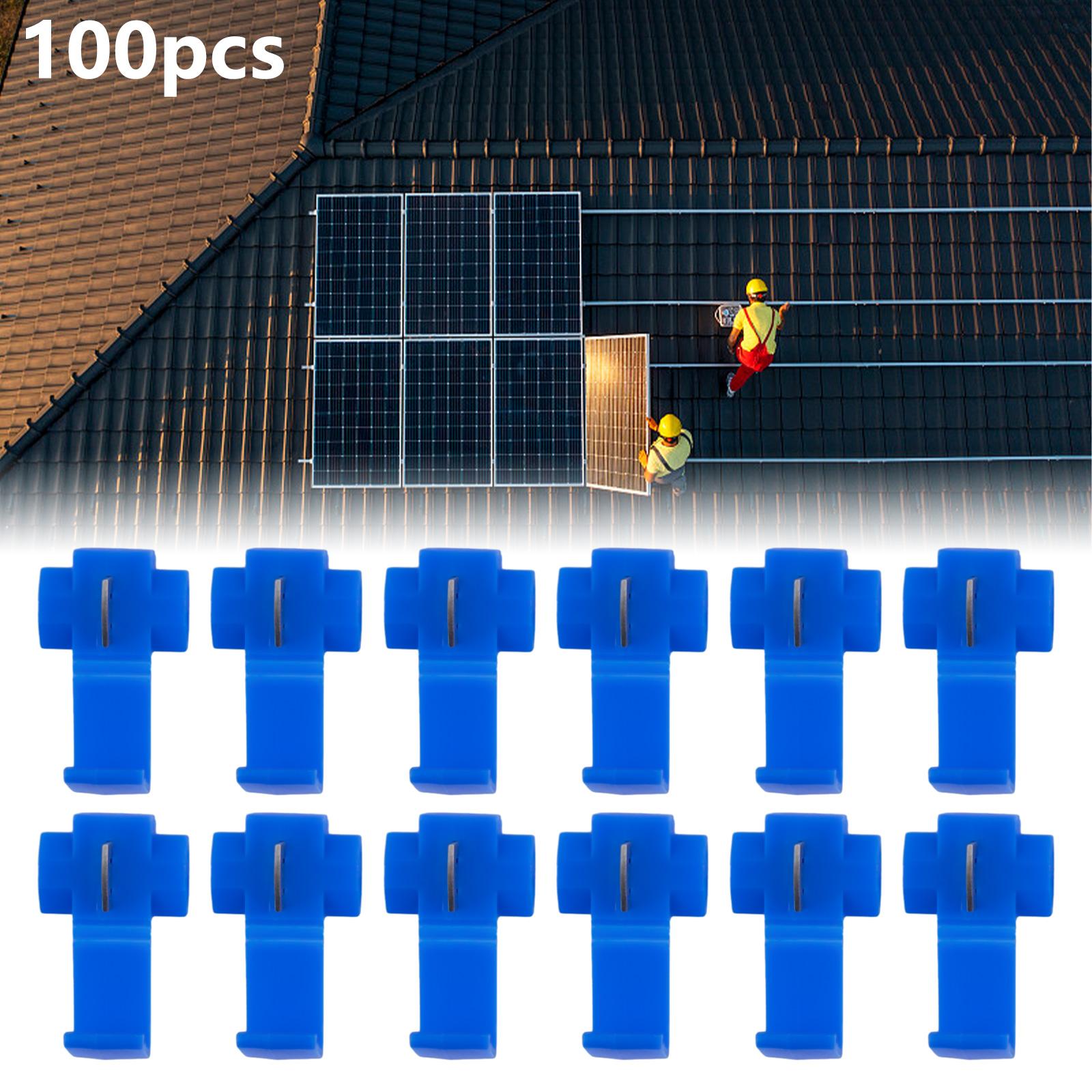 Connectors Splice Terminals Quick 100Pcs Cable Splice Lock For AWG 14 -16
Connectors Splice Terminals Quick 100Pcs Cable Splice Lock For AWG 14 -16