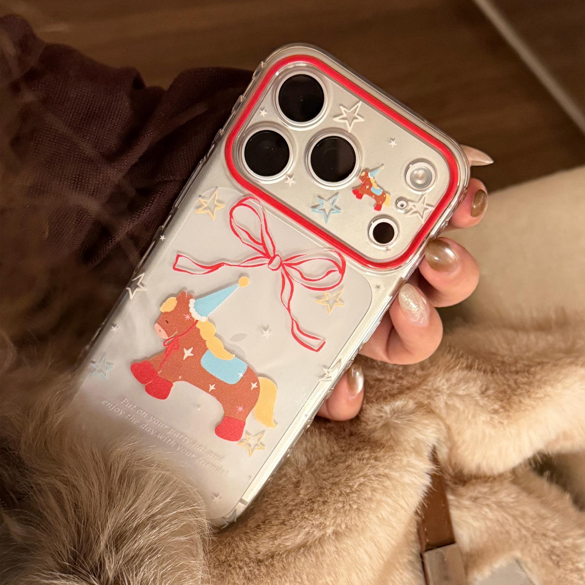 Red Bow Apple Cartoon Phone Case for iPhone 11/13/16 Pro Max - Transparent 15
Red Bow Apple Cartoon Phone Case for iPhone 11/13/16 Pro Max - Transparent 15