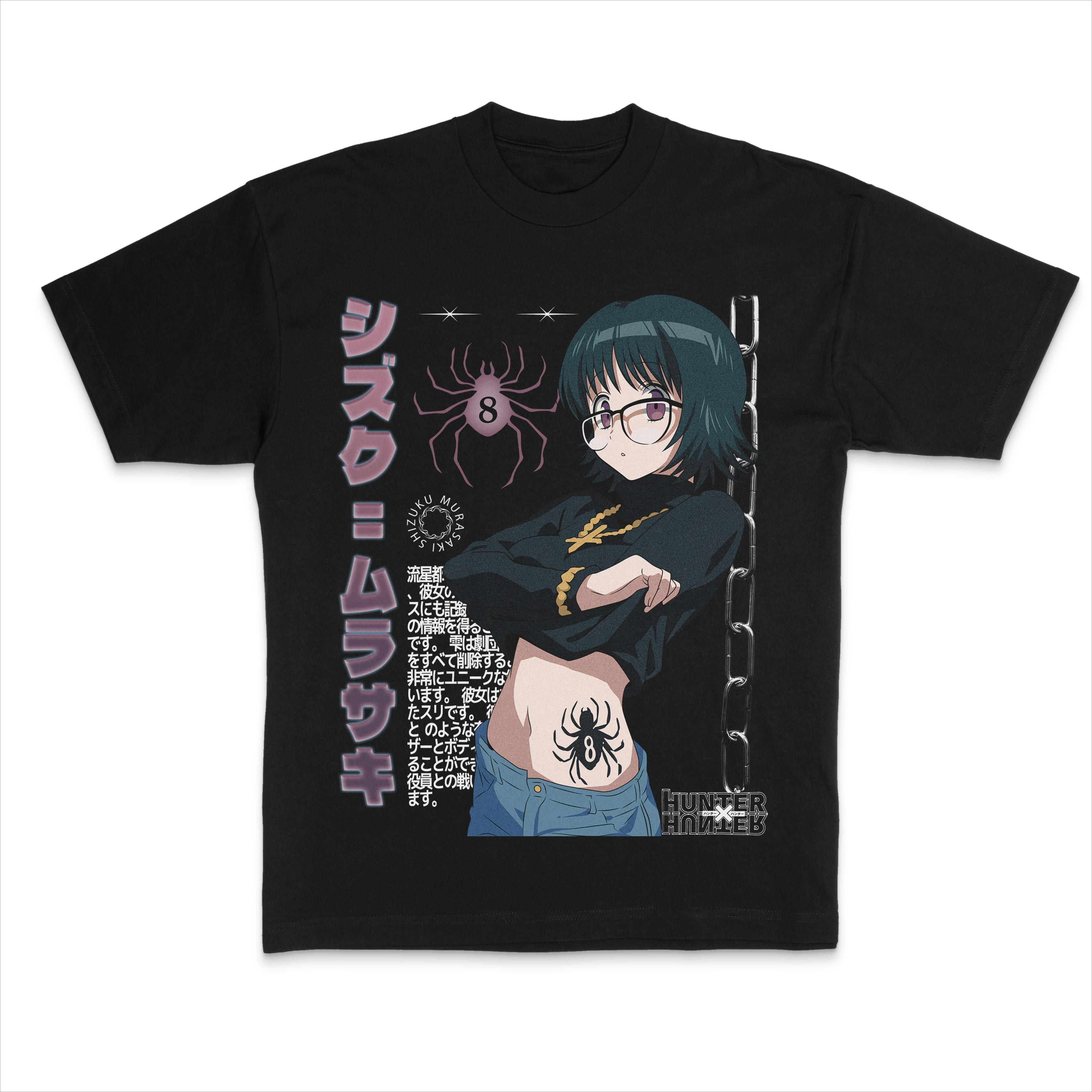 Hunter x Hunter Shizuku Murasaki Phantom Troupe Anime Graphic T-shirt Men s Casual Cotton Streetwear Short Sleeve O-neck Tee S разноцветный
Hunter x Hunter Shizuku Murasaki Phantom Troupe Anime Graphic T-shirt Men s Casual Cotton Streetwear Short Sleeve O-neck Tee S разноцветный