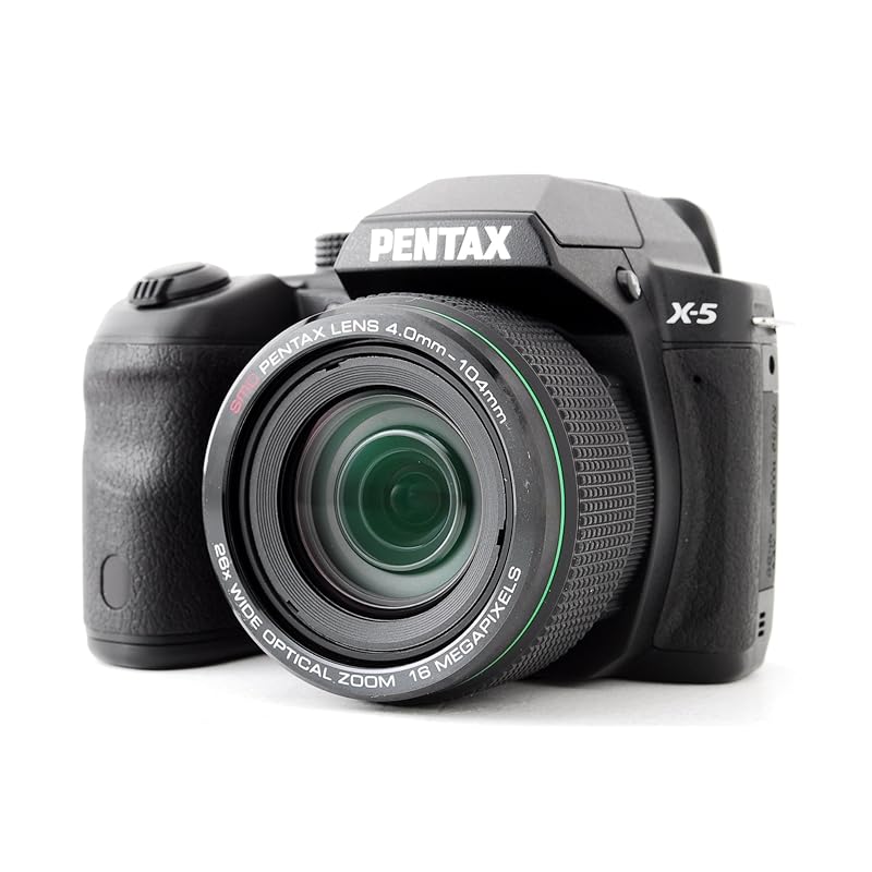 PENTAX X-5 classic black 16 million pixels Super wide-angle - super telephoto zoom lens AA battery specifications dual image stabilization High speed
PENTAX X-5 classic black 16 million pixels Super wide-angle - super telephoto zoom lens AA battery specifications dual image stabilization High speed
