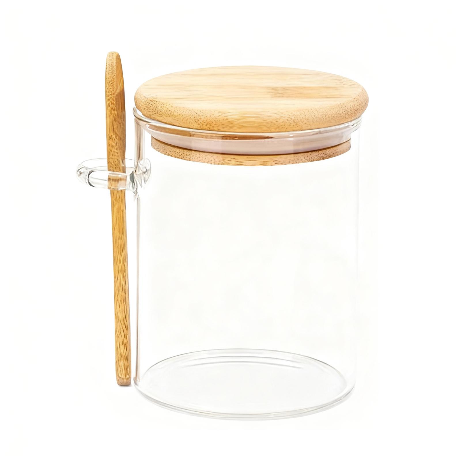 High Borosilicate Glass Airtight Container with Spoon Multi-Purpose Storage Jar for Tea Coffee Candy Spices 450ml-1000ml
High Borosilicate Glass Airtight Container with Spoon Multi-Purpose Storage Jar for Tea Coffee Candy Spices 450ml-1000ml
