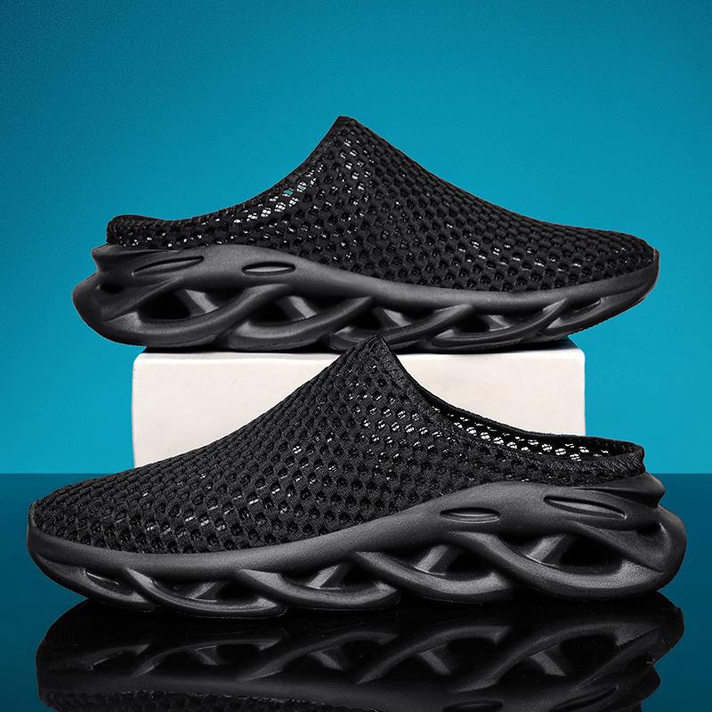Мужские тапочки летние дышащие домашние комнатные тапочки мужские балетки толстая подошва легкие шлепанцы модная уличная обувь для ходьбы 39
Мужские тапочки летние дышащие домашние комнатные тапочки мужские балетки толстая подошва легкие шлепанцы модная уличная обувь для ходьбы 39