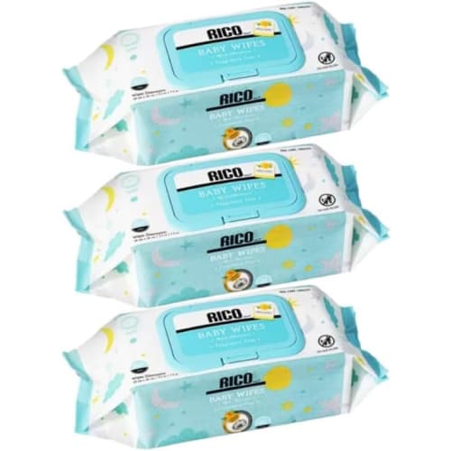 3-Pack, Heavyweight, Extra-Large Quantity: RICO Baby Wipes, Non-Alcoholic Wet Wipes, Trial Pack, 100 Sheets, Costco
3-Pack, Heavyweight, Extra-Large Quantity: RICO Baby Wipes, Non-Alcoholic Wet Wipes, Trial Pack, 100 Sheets, Costco