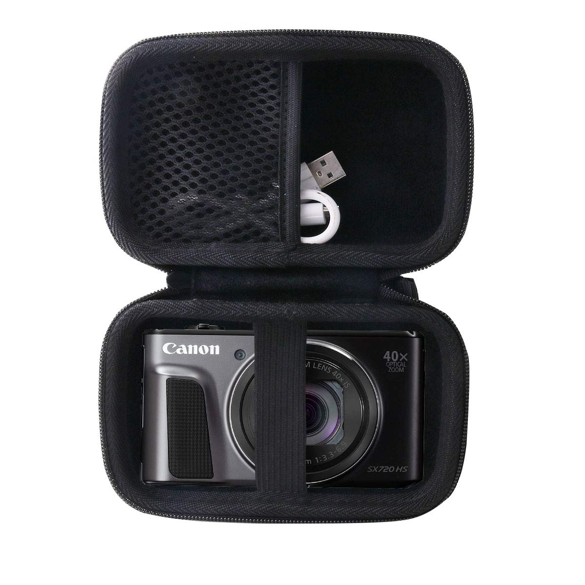 Чохол для камер Canon PowerShot G7X X digital / SX620HS/SX720HS/SX730HS/SX740HS/G9-WERJIA (футляр для зберігання - чорний)
Чохол для камер Canon PowerShot G7X X digital / SX620HS/SX720HS/SX730HS/SX740HS/G9-WERJIA (футляр для зберігання - чорний)