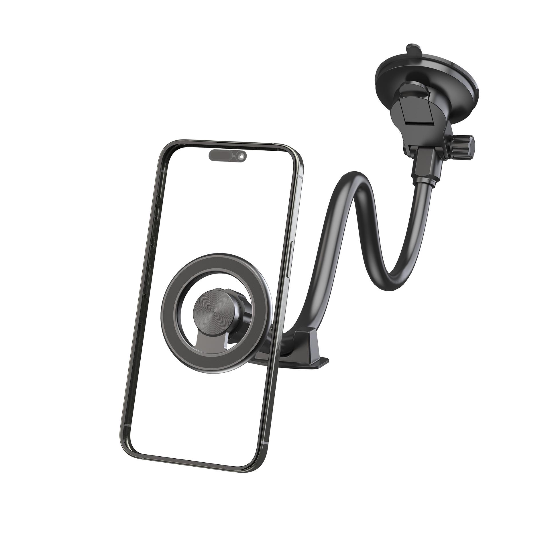 Myluozhe Magnetic Car Phone Holder with Flexible Metal Hose and 4000 Gauss Suction Cup
Myluozhe Magnetic Car Phone Holder with Flexible Metal Hose and 4000 Gauss Suction Cup