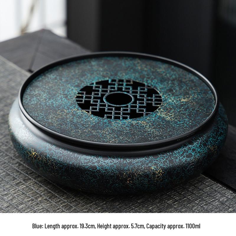 Old Iron Lacquerware Water Storage Tea Tray Coaster: Japanese Gongfu Pot Stand синий
Old Iron Lacquerware Water Storage Tea Tray Coaster: Japanese Gongfu Pot Stand синий