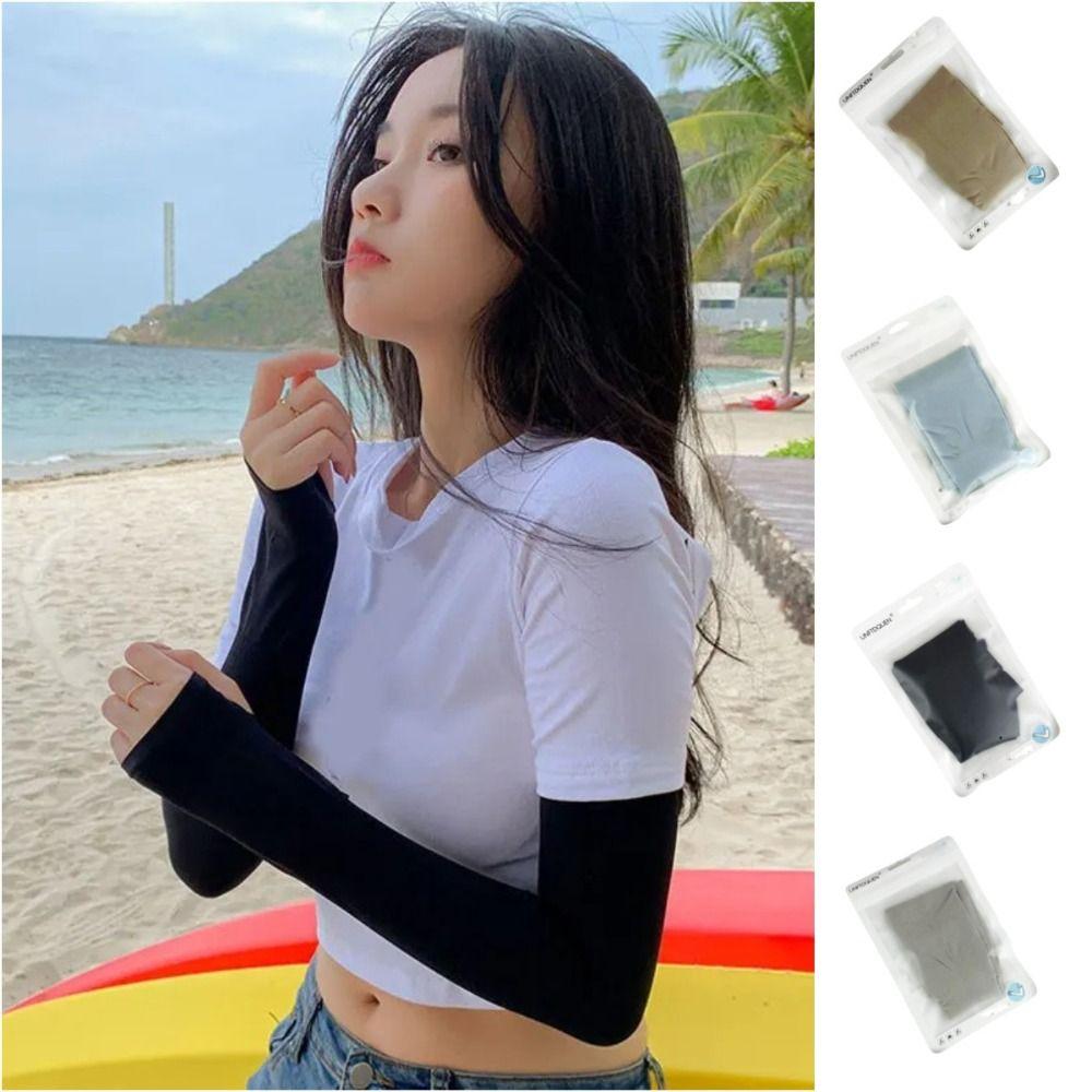 1 Pair Non-Slip Sunscreen Ice Sleeve Ice Silk Driving Arm Protection Gloves Cycling бежевый
1 Pair Non-Slip Sunscreen Ice Sleeve Ice Silk Driving Arm Protection Gloves Cycling бежевый