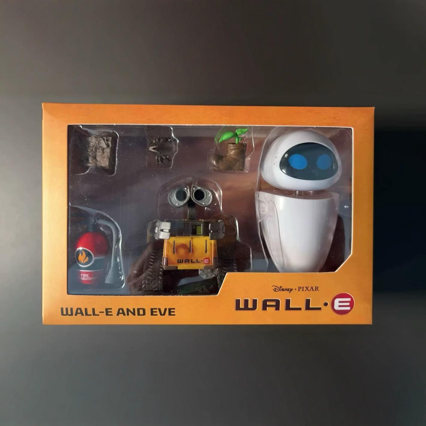 Набір роботів WALL E та EVE PVC Колекційна фігурка Іграшки 9см no box
Набір роботів WALL E та EVE PVC Колекційна фігурка Іграшки 9см no box