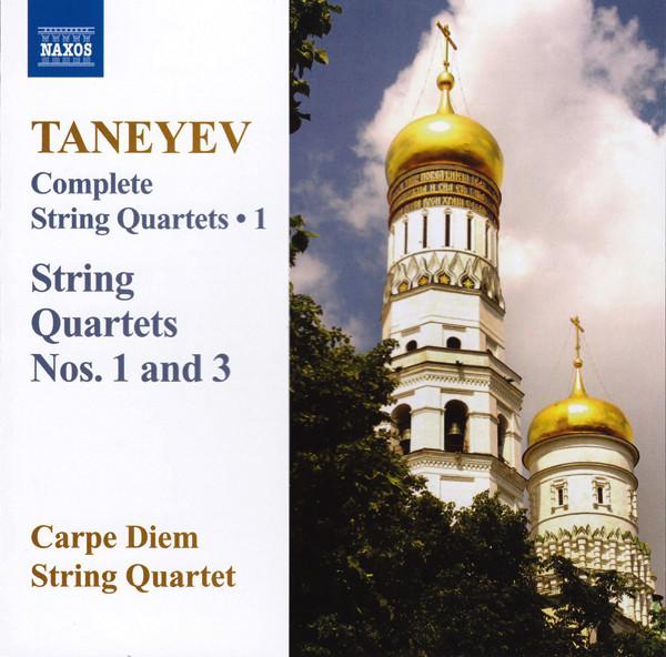 CD SERGEY IVANOVICH TANEYEV, CARPE DIE - String Quartets Nos. 1 And 3 8570437 Naxos 2007 Japan ObiClassical Used
CD SERGEY IVANOVICH TANEYEV, CARPE DIE - String Quartets Nos. 1 And 3 8570437 Naxos 2007 Japan ObiClassical Used