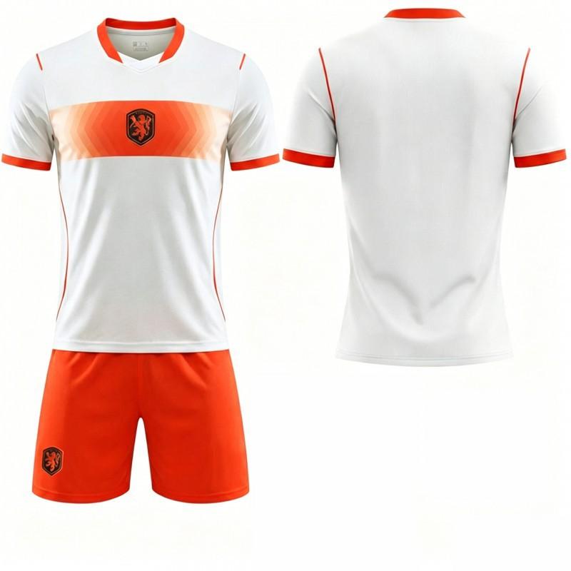 2627 World Cup United States Canada Mexico Netherlands Away No. 9 Van Dijk Jersey 10 Depe 7 Simmons Football Uniform Set #26
2627 World Cup United States Canada Mexico Netherlands Away No. 9 Van Dijk Jersey 10 Depe 7 Simmons Football Uniform Set #26