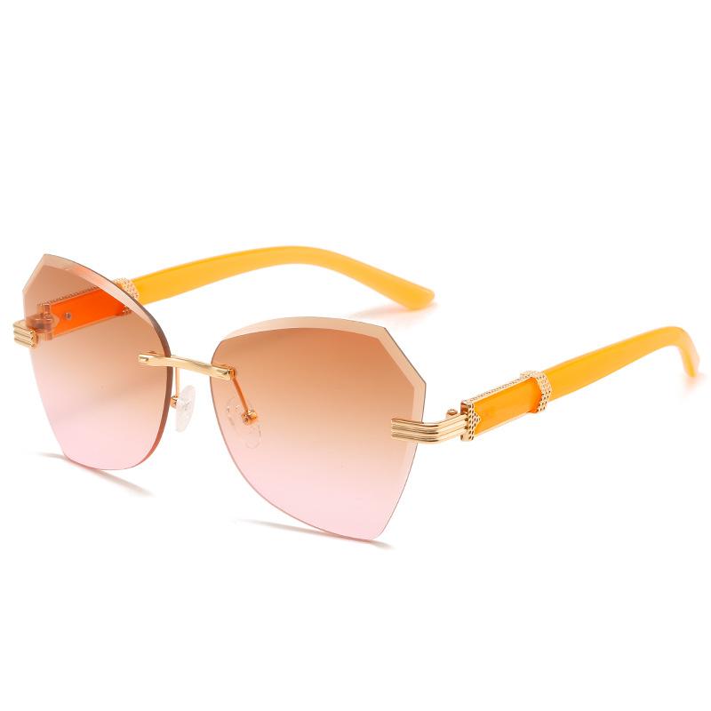 Весенние безободковые женские солнцезащитные очки с отделкой, модные солнцезащитные очки, многоугольные очки женские
Весенние безободковые женские солнцезащитные очки с отделкой, модные солнцезащитные очки, многоугольные очки женские