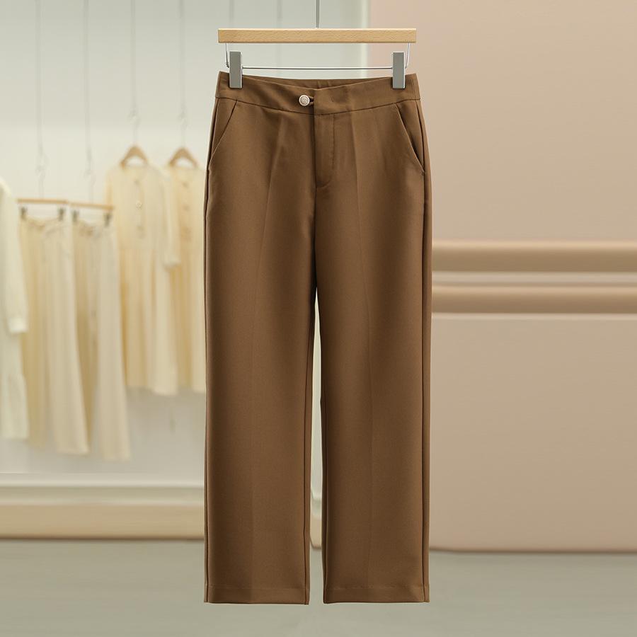 Maiicu Brand Straight-Leg Loose White Casual Pants for Fall L кофейный
Maiicu Brand Straight-Leg Loose White Casual Pants for Fall L кофейный