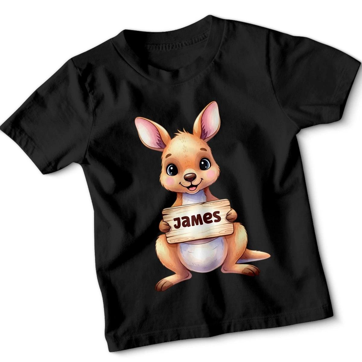 Personalised Cute Watercolour Kangaroo Kids Tshirt Boys Girls Ages 112 Custom S
Personalised Cute Watercolour Kangaroo Kids Tshirt Boys Girls Ages 112 Custom S