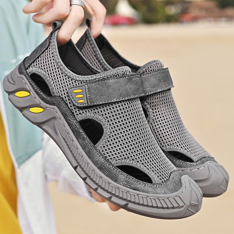Men s bag head sandals new summer men s shoes mesh casual beach shoes hollow lightweight soft sole deodorant breathable 39
Men s bag head sandals new summer men s shoes mesh casual beach shoes hollow lightweight soft sole deodorant breathable 39