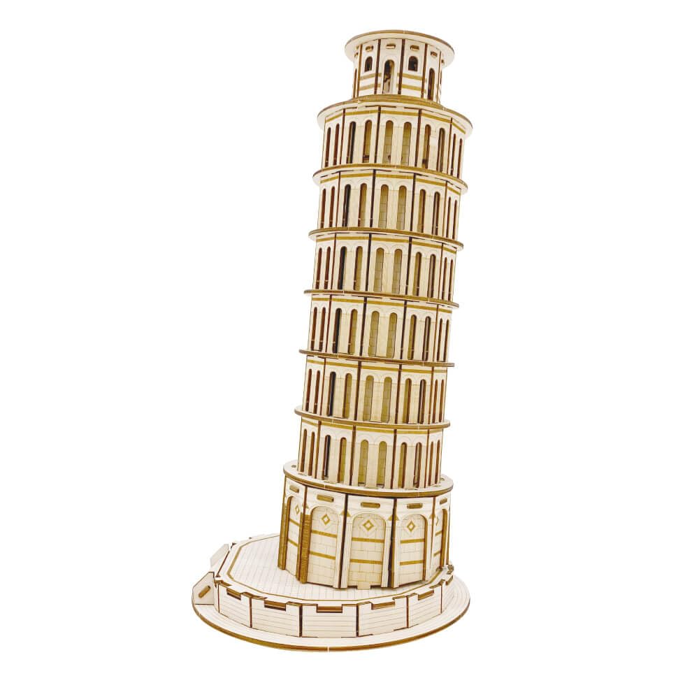 Small World Tour Adult Wooden 3D Puzzle Leaning Tower of Pisa Wood Model Building 3D Puzzle Craft Hobby Toy Handicraft DIY Mechanical Assembly Kit
Small World Tour Adult Wooden 3D Puzzle Leaning Tower of Pisa Wood Model Building 3D Puzzle Craft Hobby Toy Handicraft DIY Mechanical Assembly Kit
