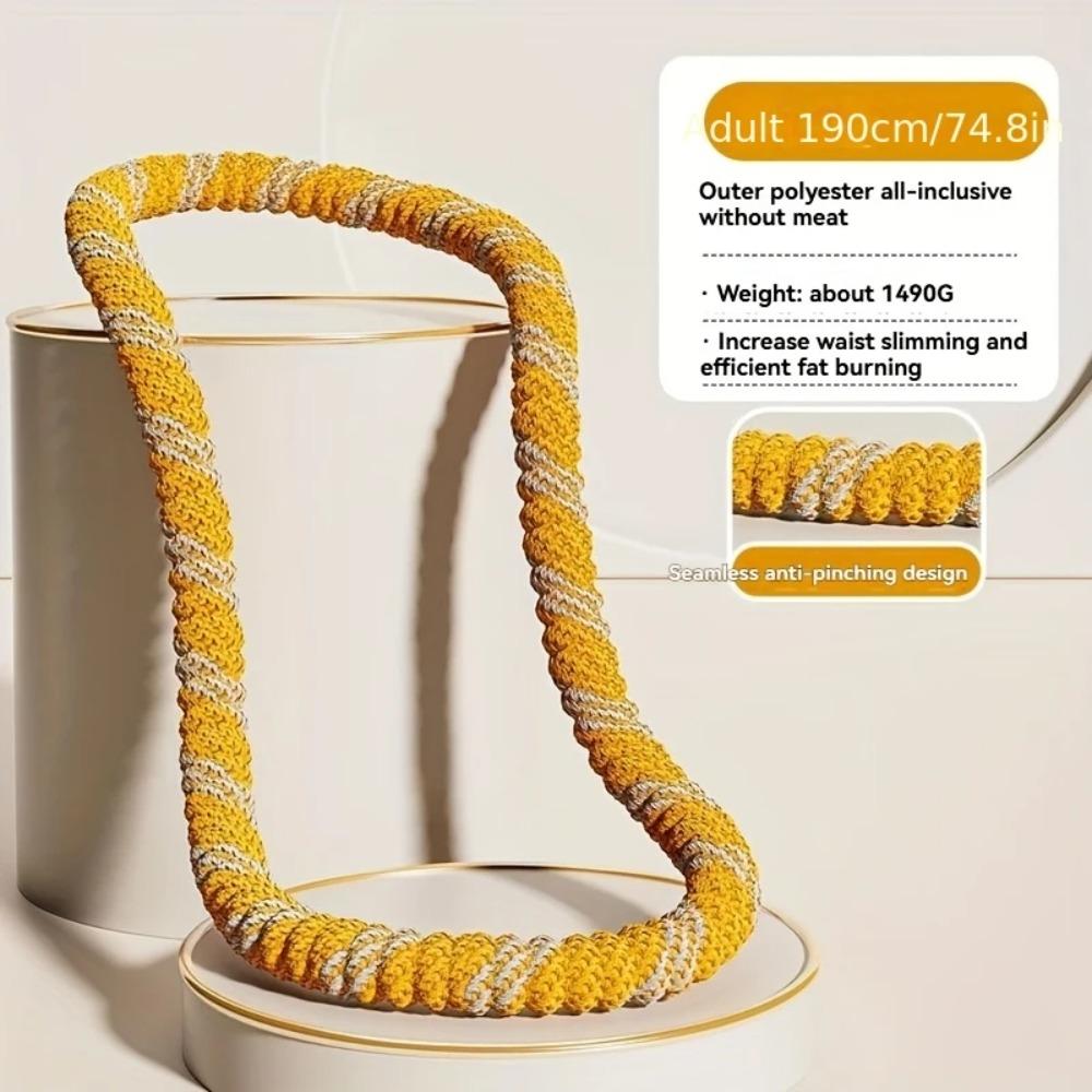 BEPAN Spring soft silent hula hoop, full coverage without hurting waist, new fitness trend, abdominal sweating, strengthen the abdomen жовтий
BEPAN Spring soft silent hula hoop, full coverage without hurting waist, new fitness trend, abdominal sweating, strengthen the abdomen жовтий
