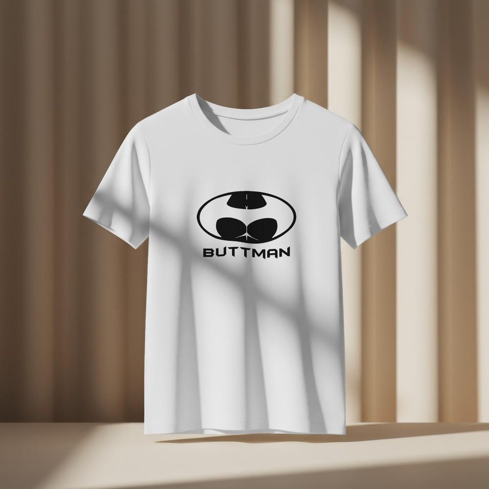 BUTTMAN Tshirt Funny Parody Novelty Top Superhero Comics Joke Tee 121 S
BUTTMAN Tshirt Funny Parody Novelty Top Superhero Comics Joke Tee 121 S
