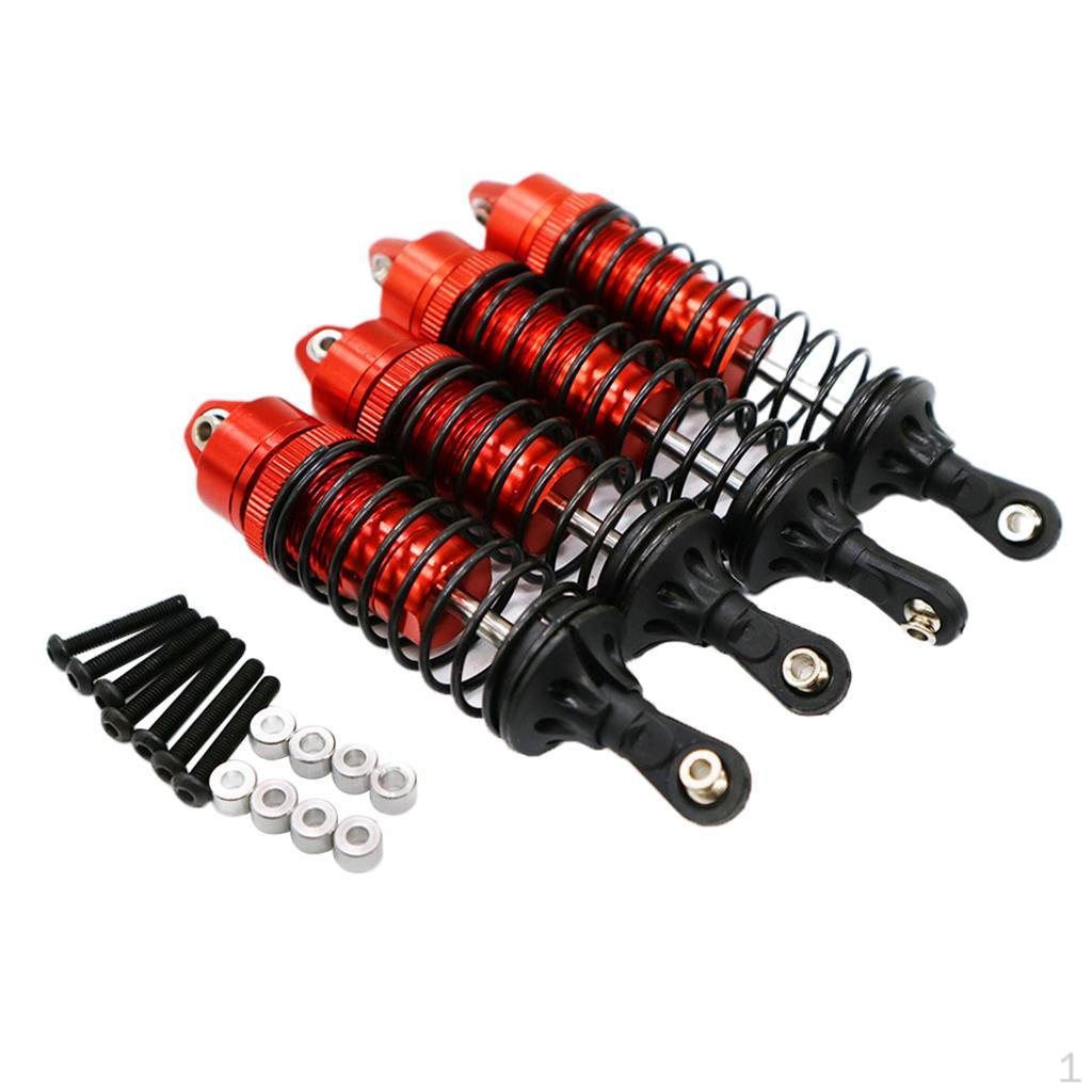4 Pieces RC Car Shock Absorber Crawler Red
4 Pieces RC Car Shock Absorber Crawler Red