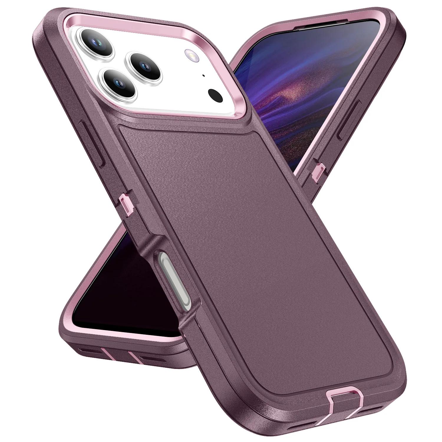 3IN1 Matte Military Grade Heavy Duty Phone Case For IPhone 17 Air 17 Pro Max Shockproof Camera Lens 360° Full Protection Covers iPhone17 Pro
3IN1 Matte Military Grade Heavy Duty Phone Case For IPhone 17 Air 17 Pro Max Shockproof Camera Lens 360° Full Protection Covers iPhone17 Pro