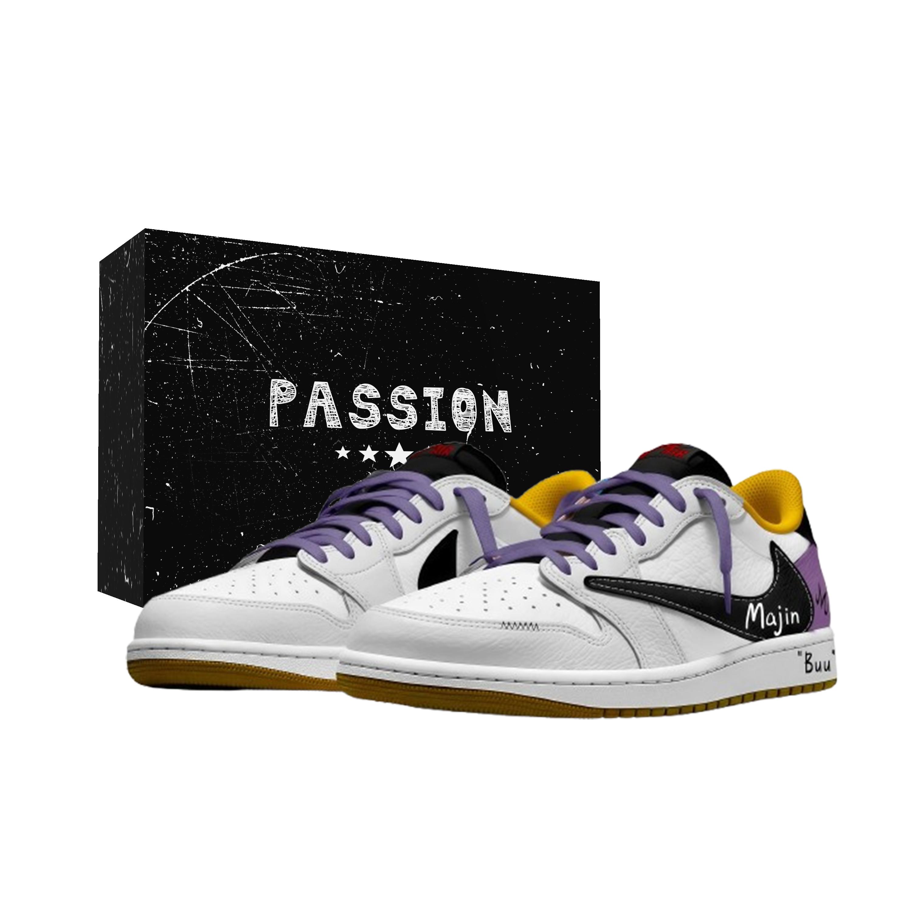 Jordan x Travis Scott Air Jordan 1 Beowu Imprint Box Low top Vintage Basketball Shoes Women s White Gray Black Purple DZ4137-700(Team1868- ) 35.5
Jordan x Travis Scott Air Jordan 1 Beowu Imprint Box Low top Vintage Basketball Shoes Women s White Gray Black Purple DZ4137-700(Team1868- ) 35.5