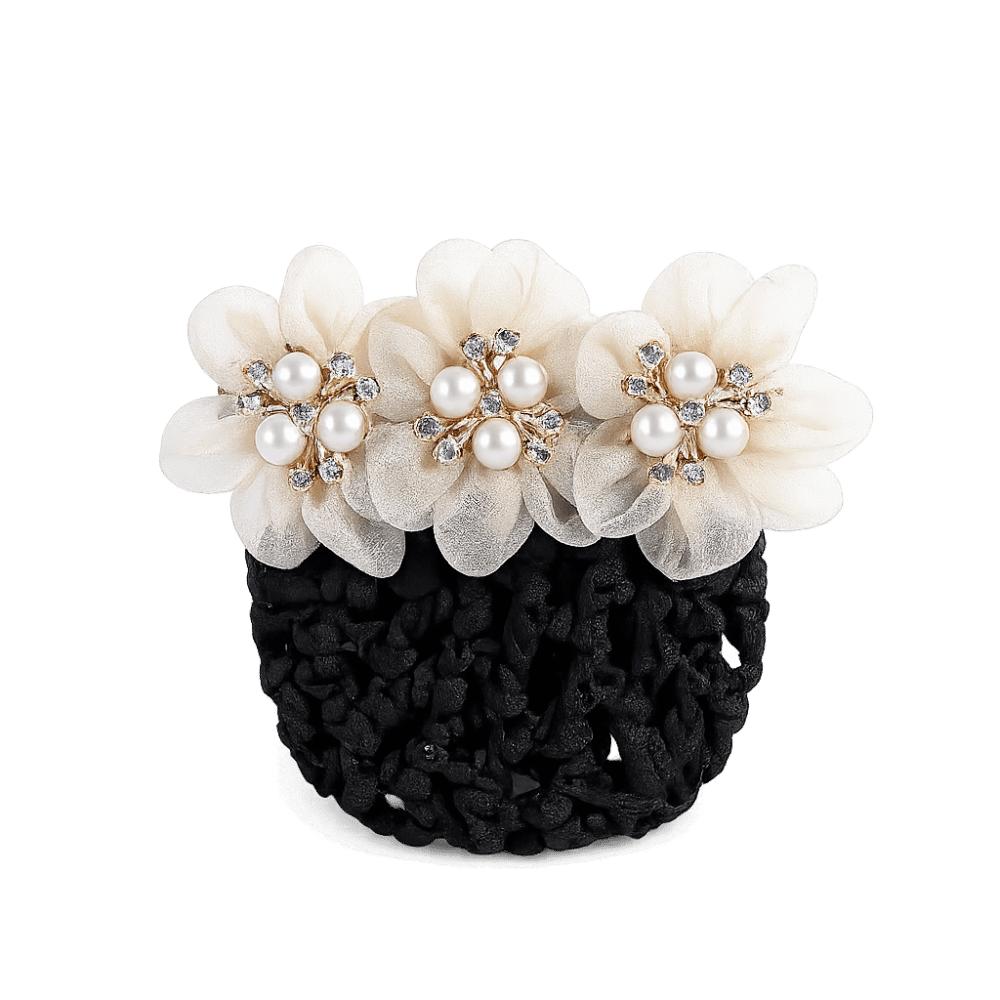 Crochet Imitation Pearl Delicate Flower Hair Net Cloth Dual-Use Bun Net Snood Ornament Colorful Hair Accessories Korean
Crochet Imitation Pearl Delicate Flower Hair Net Cloth Dual-Use Bun Net Snood Ornament Colorful Hair Accessories Korean