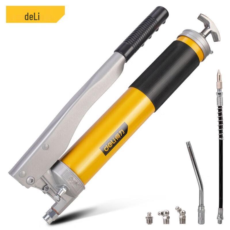 Deli 600CC Pulley-Type Manual Grease Gun
Deli 600CC Pulley-Type Manual Grease Gun