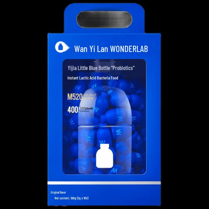 WonderLab Little Blue Bottle Probiotic Liquid Shot
WonderLab Little Blue Bottle Probiotic Liquid Shot