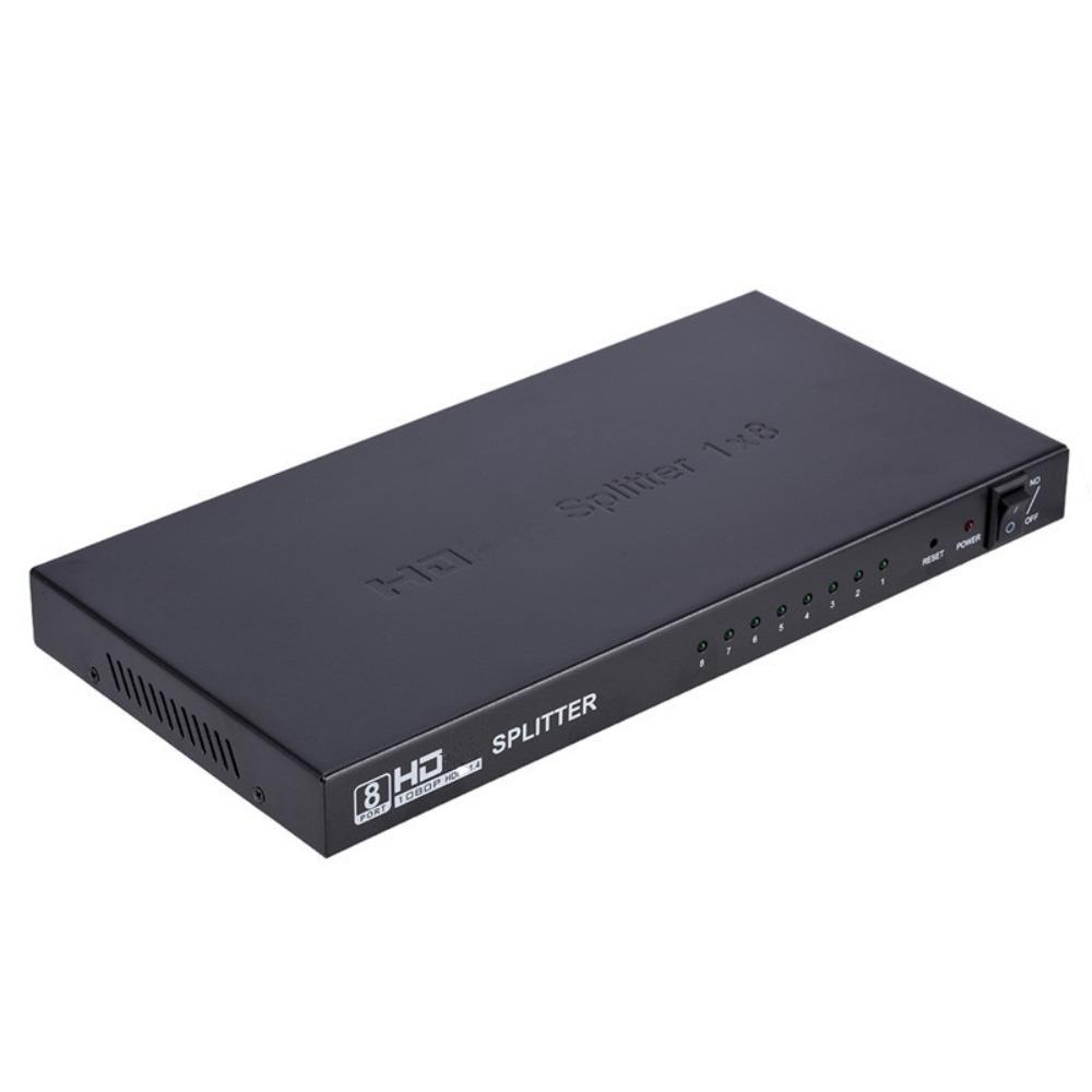 Усилитель HDMI-совместимый разветвитель 1X8 для кабельных приставок / DVD-плееров / игровых консолей / HDTV / мониторов
Усилитель HDMI-совместимый разветвитель 1X8 для кабельных приставок / DVD-плееров / игровых консолей / HDTV / мониторов