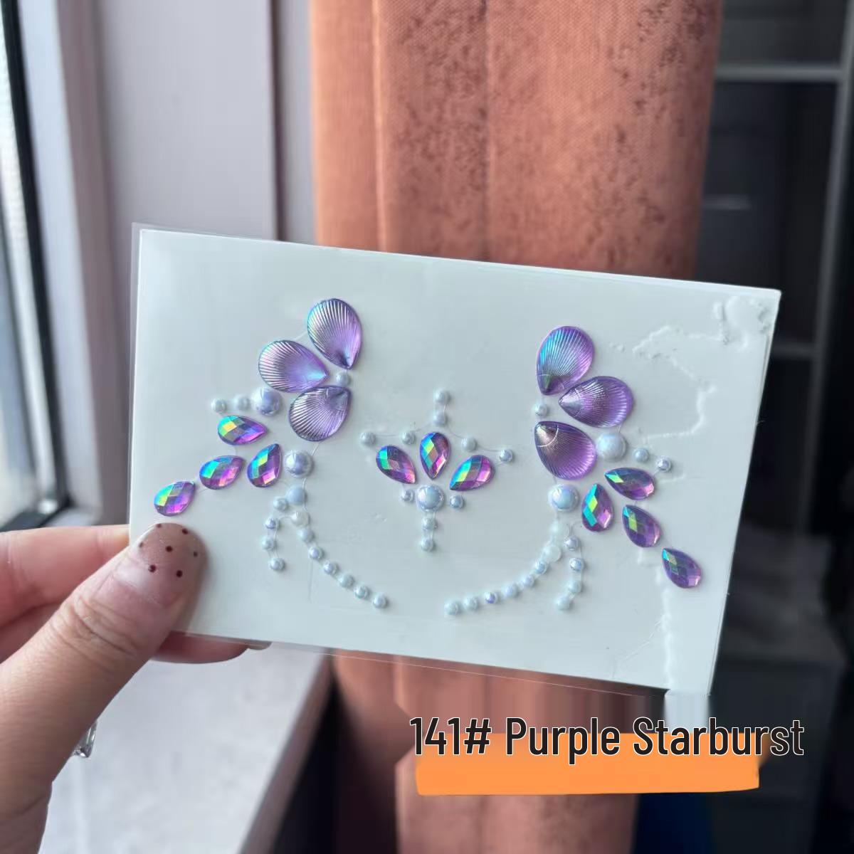 Rhinestone Flower Eyelid & Face Decoration Stickers
Rhinestone Flower Eyelid & Face Decoration Stickers