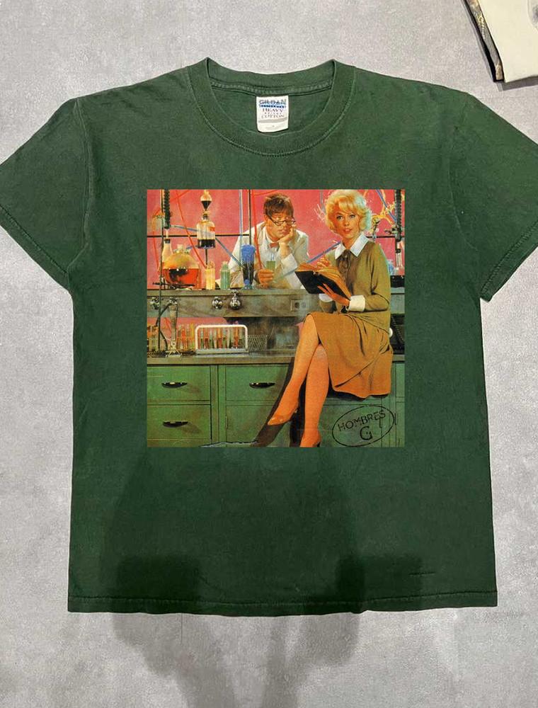 Hombres G Band Self Titled Album Green Size S-5XL Unisex T-Shirt XXXXL
Hombres G Band Self Titled Album Green Size S-5XL Unisex T-Shirt XXXXL