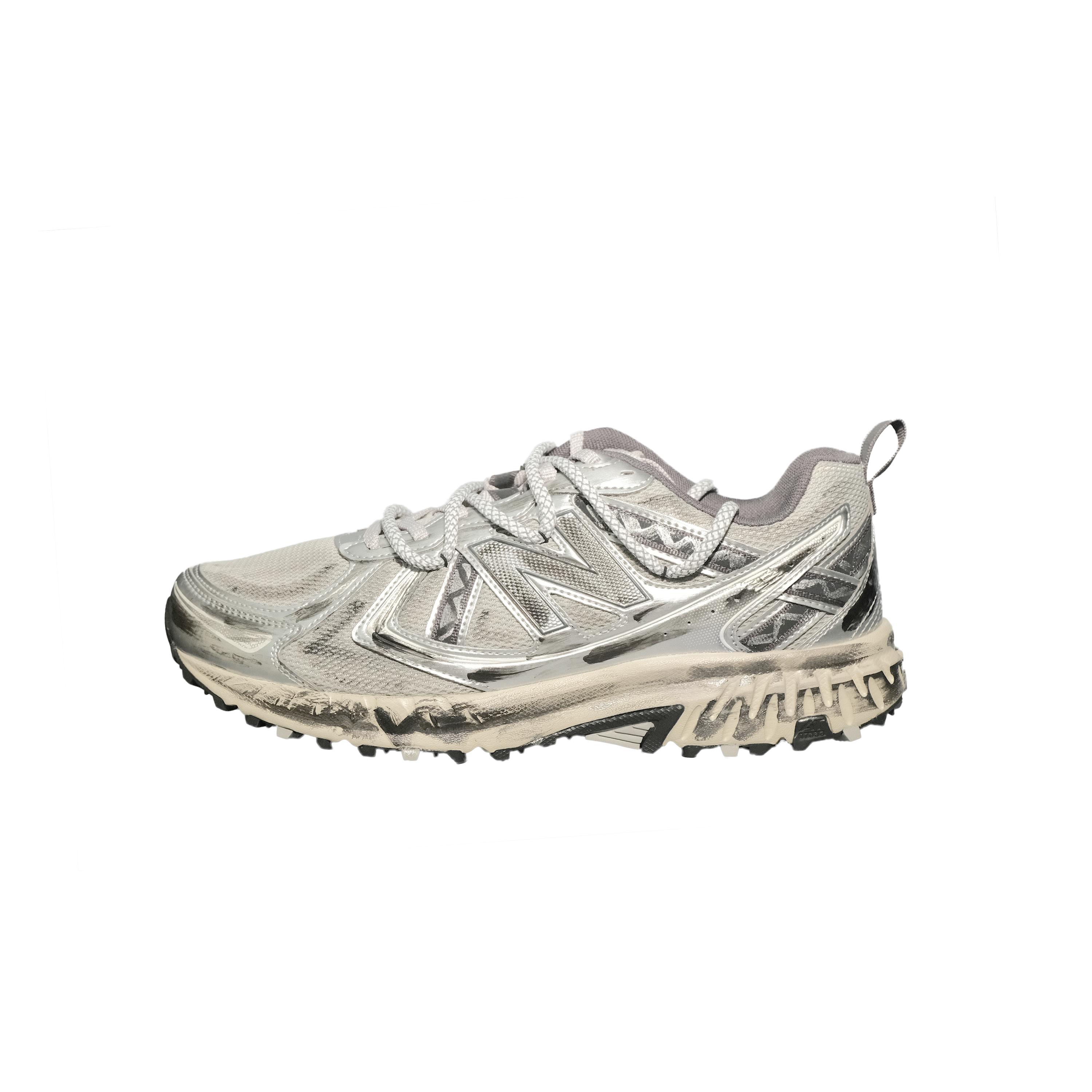New Balance NB 410 V5 Abrasion Resistant Low top Running Shoes Unisex Silver Black MT410KR5(Team1114-) 2E 44
New Balance NB 410 V5 Abrasion Resistant Low top Running Shoes Unisex Silver Black MT410KR5(Team1114-) 2E 44