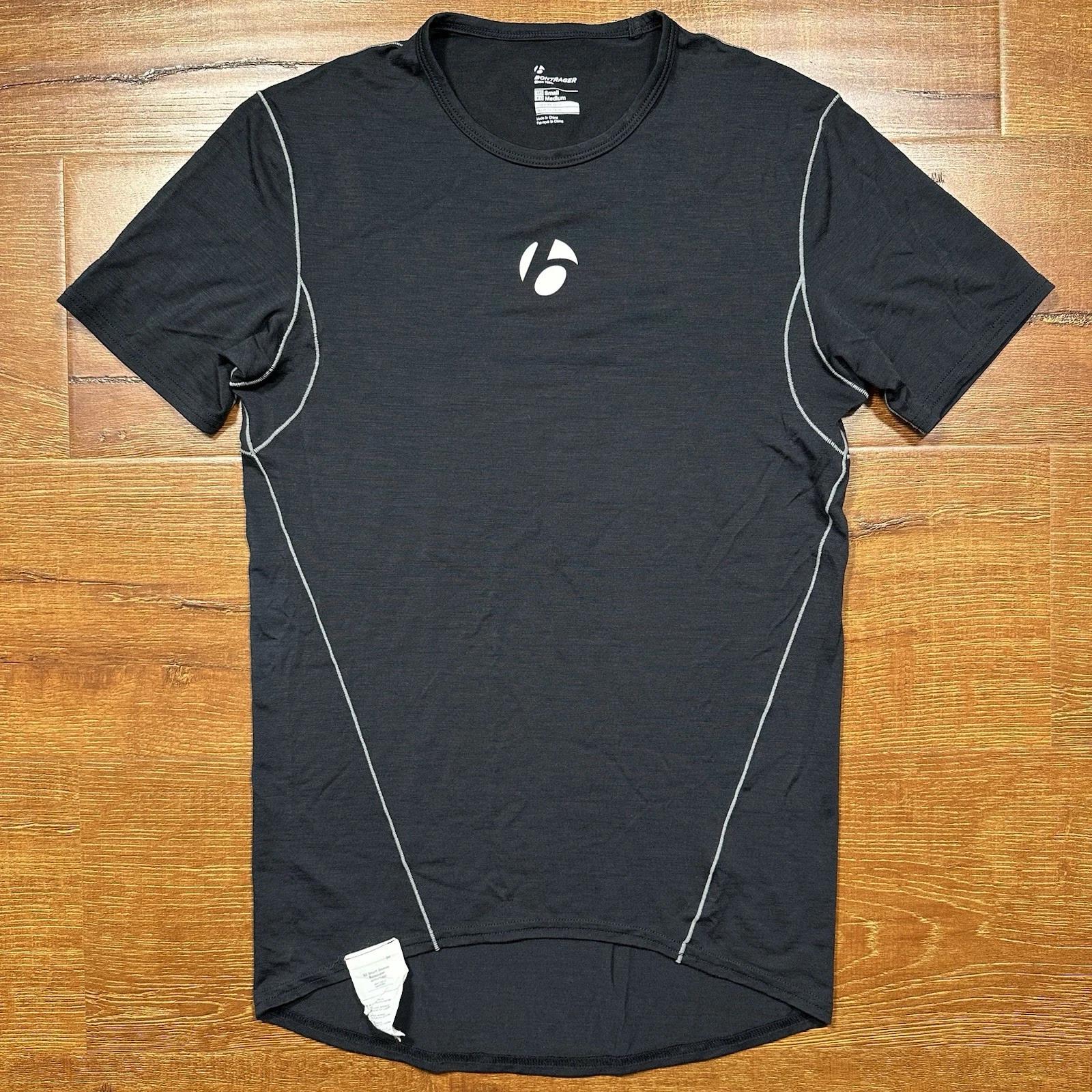 Bontrager T Shirt Womens S Black Merino Wool Base Layer Short Sleeve Bike Hike M
Bontrager T Shirt Womens S Black Merino Wool Base Layer Short Sleeve Bike Hike M