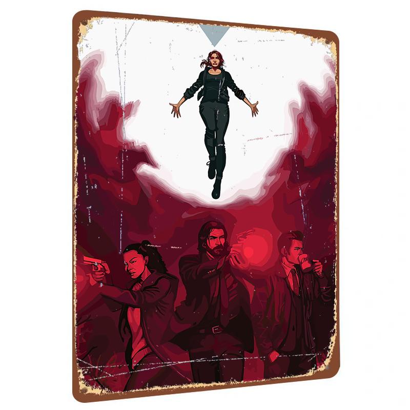 Dark Style Character Suspension Art Metal Tin Painting Living Room Bedroom Decor Wall Art Home Decoration 20x30cm(7.8x11.8inch)
Dark Style Character Suspension Art Metal Tin Painting Living Room Bedroom Decor Wall Art Home Decoration 20x30cm(7.8x11.8inch)