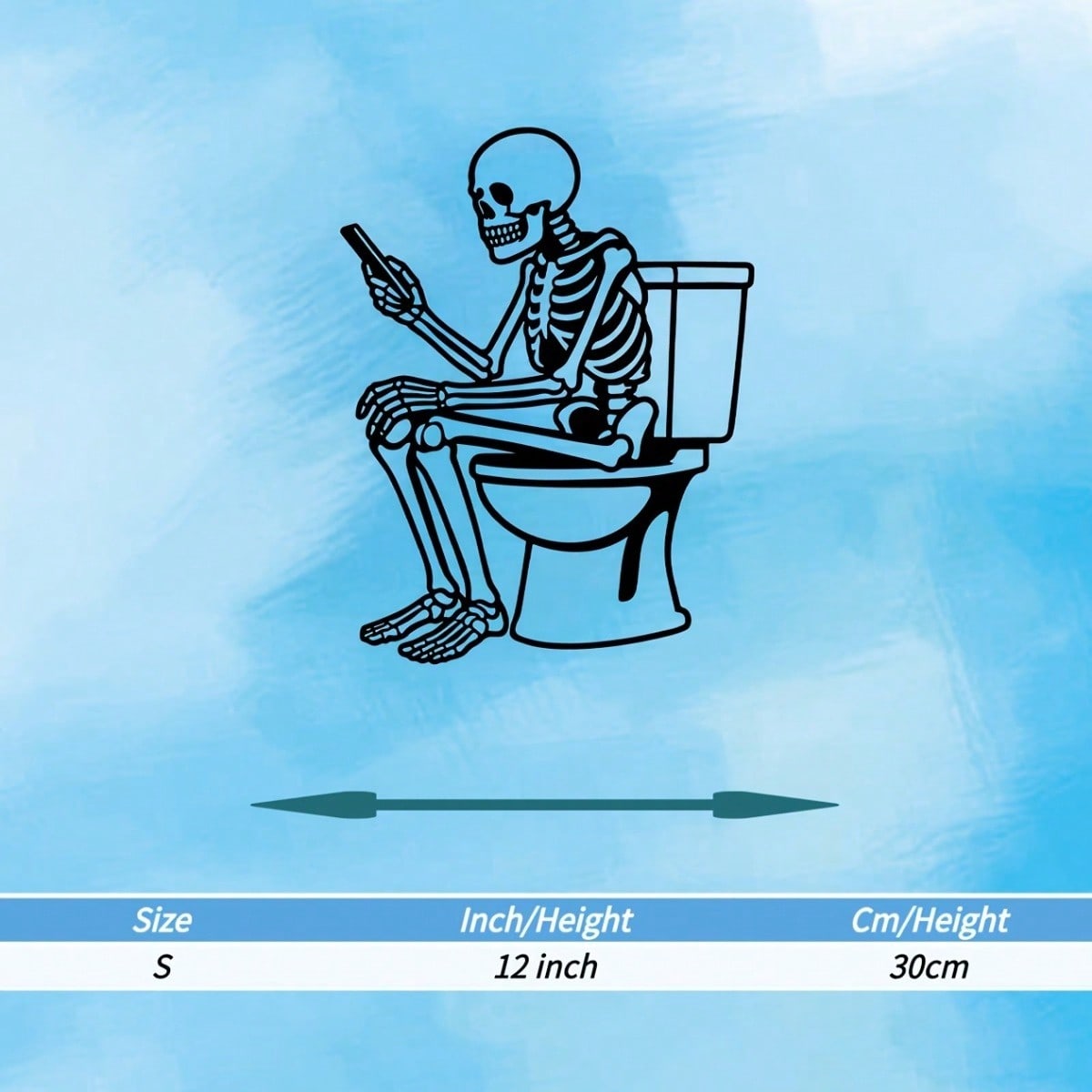 Iron Wall Art Skeleton Ghost Toilet Metal Sculpture Weather Resistant Bathroom Garden Decor різнокольоровий
Iron Wall Art Skeleton Ghost Toilet Metal Sculpture Weather Resistant Bathroom Garden Decor різнокольоровий