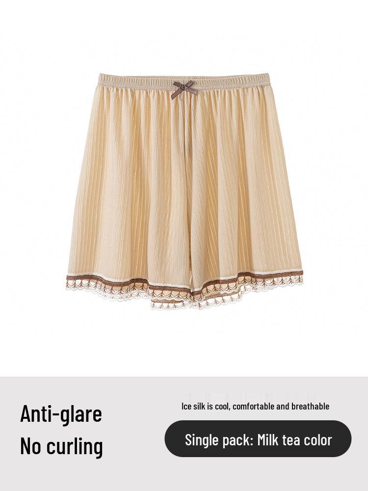 Women s Ice Silk Lace Safety Shorts - Anti-Exposure, Breathable, Loose Fit, Summer Style, 2026. XL (130-160 cm)
Women s Ice Silk Lace Safety Shorts - Anti-Exposure, Breathable, Loose Fit, Summer Style, 2026. XL (130-160 cm)