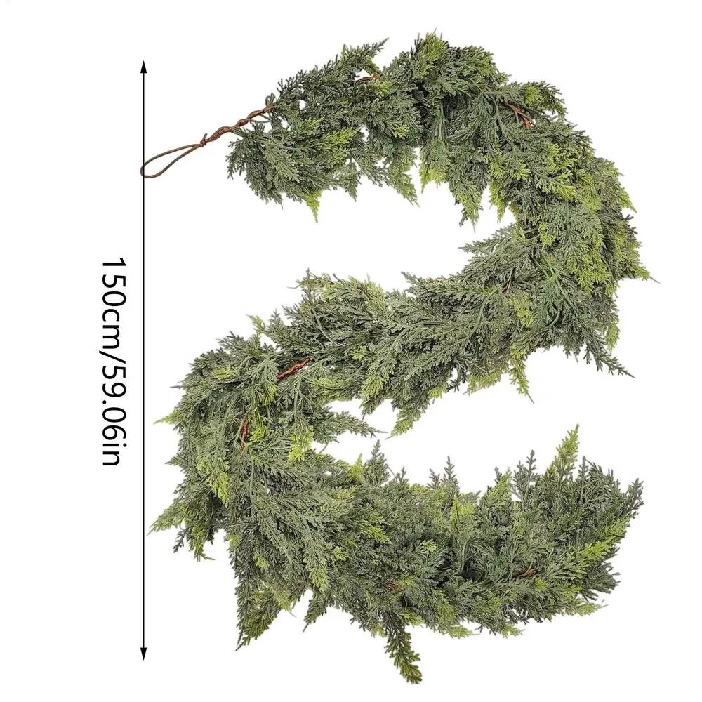150/180/270cm Artificial Plants Christmas Garland DIY Wreath Xmas Navidad Home Decoration Pine Tree Rattan Hanging Ornament
150/180/270cm Artificial Plants Christmas Garland DIY Wreath Xmas Navidad Home Decoration Pine Tree Rattan Hanging Ornament