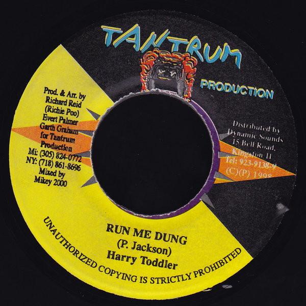 7inch Record HARRY TODDLER / STEELY & CLEVIE - Run Me Dung / Version Champagne NONE Tantrum Product 1998 Jamaica Reggae, Ska & Dub Used
7inch Record HARRY TODDLER / STEELY & CLEVIE - Run Me Dung / Version Champagne NONE Tantrum Product 1998 Jamaica Reggae, Ska & Dub Used