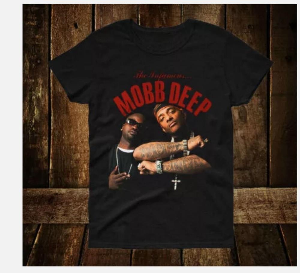 Mobb Deep TShirt Men Short Sleevee Cotton Tee Shirt All Size S To 45XL Unisex T-Shirt L
Mobb Deep TShirt Men Short Sleevee Cotton Tee Shirt All Size S To 45XL Unisex T-Shirt L