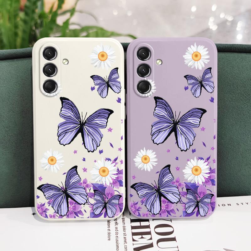 Butterfly Daisy Pattern Soft Liquid Silicone Case Fall Prevention Cover For Samsung Galaxy S25 Edge S24 FE S23 Ultra S22 Plus S21 S20 S10 A56 A53 A16 Galaxy S25 білий
Butterfly Daisy Pattern Soft Liquid Silicone Case Fall Prevention Cover For Samsung Galaxy S25 Edge S24 FE S23 Ultra S22 Plus S21 S20 S10 A56 A53 A16 Galaxy S25 білий